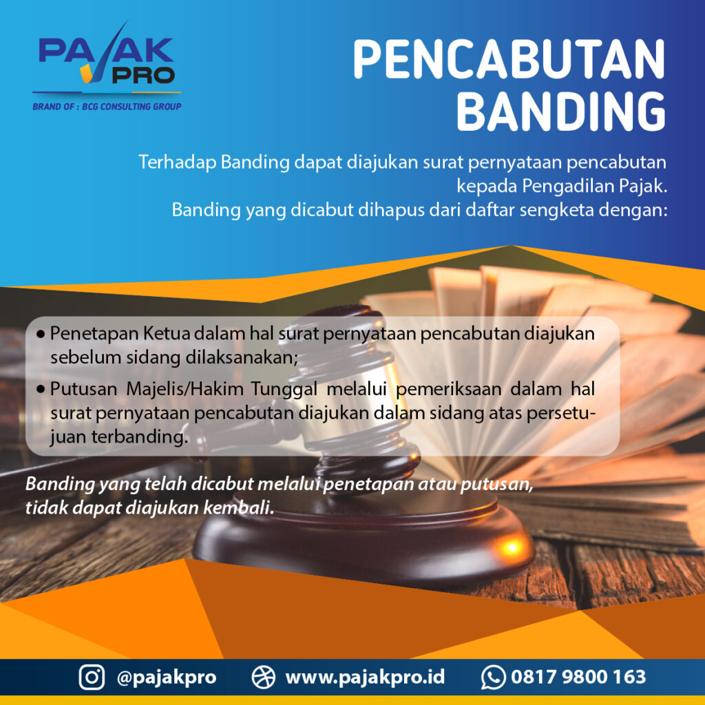 Pencabutan Banding